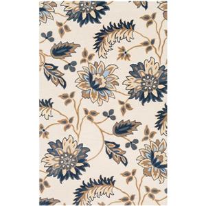 Surya Athena Transitional Area Rug - 7-ft 6-in x 9-ft 6-in - Rectangular - Beige