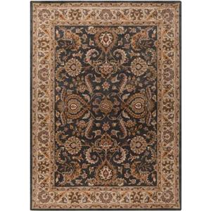 Surya Middleton Traditional Area Rug - 3-ft x 5-ft - Rectangular - Olive/Camel