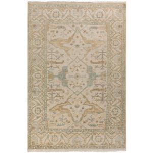 Surya Antique Traditional Area Rug - 5-ft 6-in x 8-ft 6-in - Rectangular - Sage