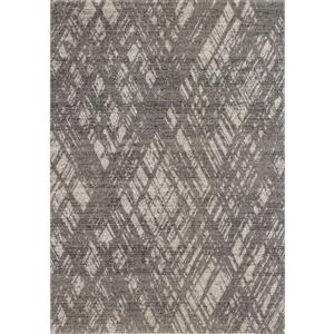 Novelle Home Zara Rug - Crosshatch Pattern - 7.8-ft x 10.5-ft - Blue