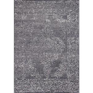 Novelle Home Fiona Rug - Finesse Traditional Pattern - 5.25-ft x 7.3-ft - Grey