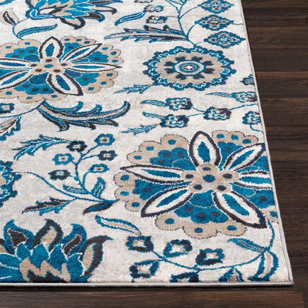 Surya Clairmont Transitional Area Rug - 7-ft 10-in x 10-ft 3-in - Rectangular - Gray