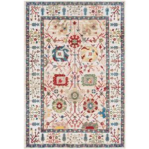 Surya Crafty Traditional Area Rug - 9-ft x 12-ft 3-in - Rectangular - Multi