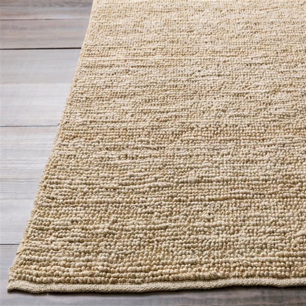 Surya Continental Natural Fiber Area Rug - 8-ft x 11-ft - Rectangular - Cream