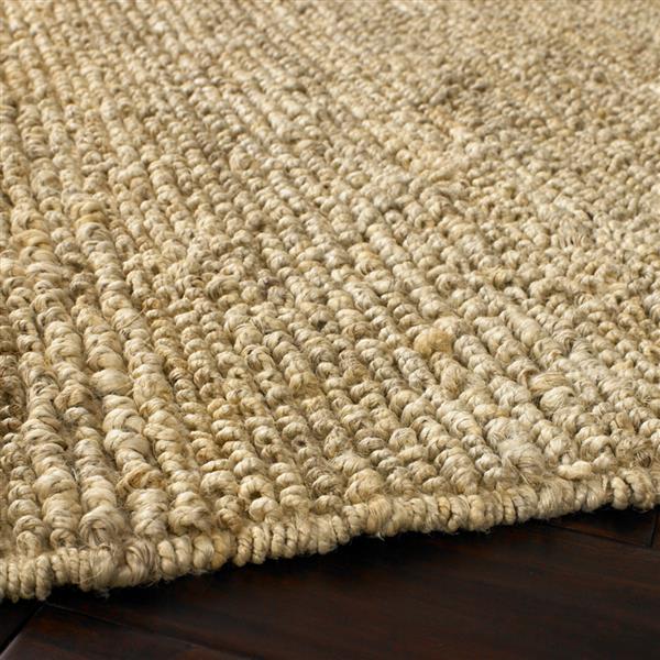 Surya Continental Natural Fiber Area Rug - 8-ft x 11-ft - Rectangular - Cream