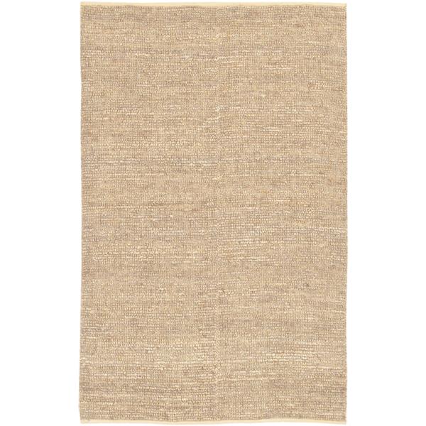 Surya Continental Natural Fiber Area Rug - 8-ft x 11-ft - Rectangular - Cream