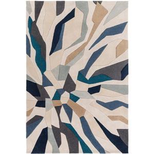 Surya Cosmopolitan Modern Area Rug - 9-ft x 13-ft - Rectangular - Blue