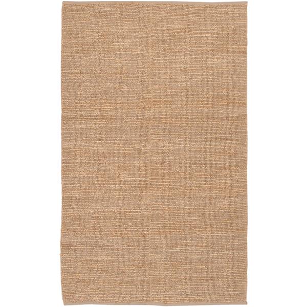 Surya Continental Natural Fiber Area Rug - 5-ft x 8-ft - Rectangular - Camel