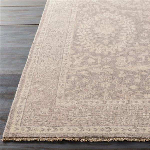 Surya Cappadocia Traditional Area Rug - 2-ft x 3-ft - Rectangular - Taupe
