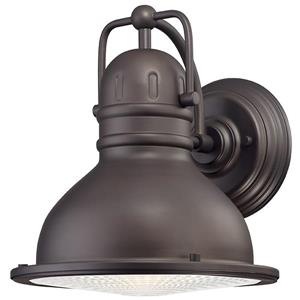 Fixture murale extérieure Orson de Westinghouse Lighting Canada, DEL, 11,61 po, bronze huilé