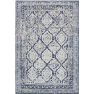 Surya Durham Updated Traditional Area Rug - 7-ft 10-in x 10-ft 3-in - Rectangular - Dark Blue