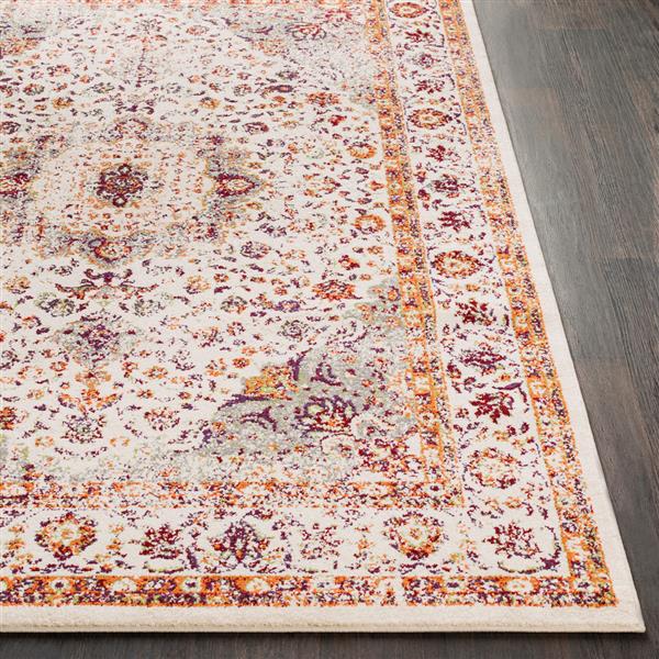 Surya Chelsea Updated Traditional Area Rug 5ft 3in x 7ft 3in Rectangular Orange