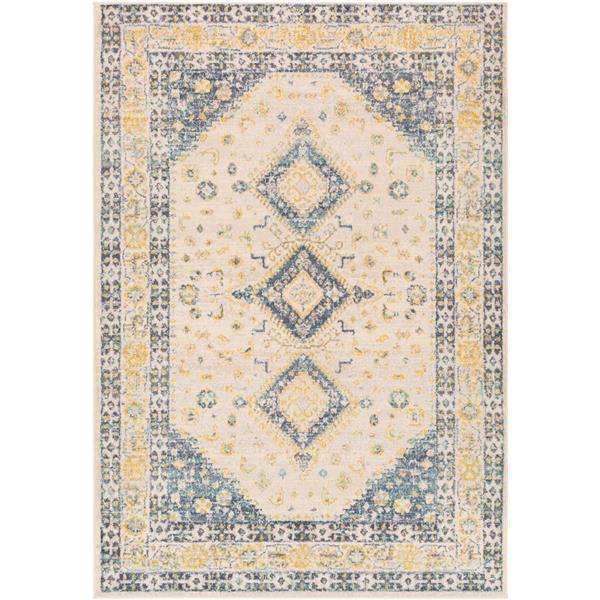 Surya City light Updated Traditional Area Rug 6ft 7in x 9ft