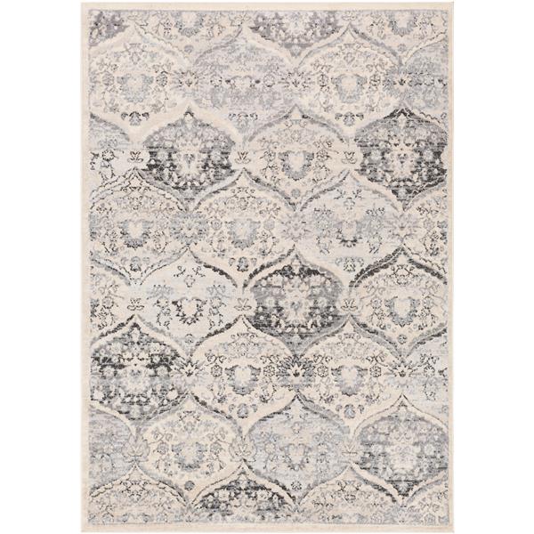 Surya City light Transitional Area Rug 6ft 7in x 9ft Rectangular
