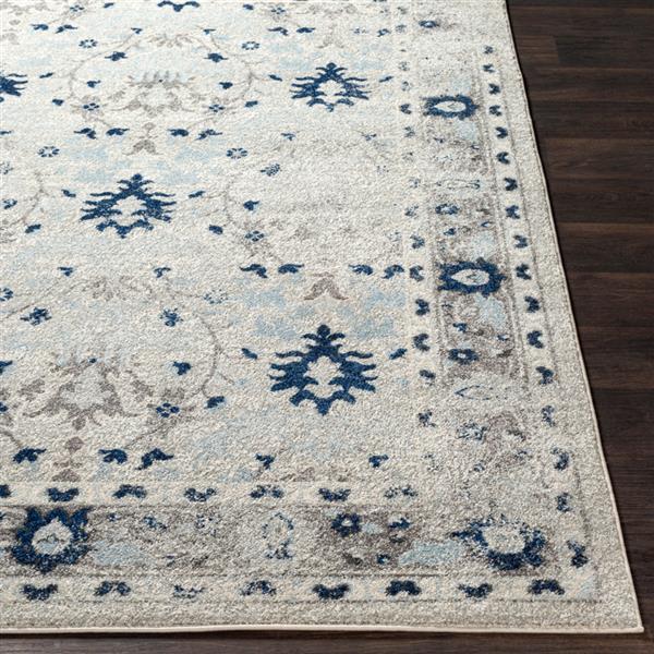 Surya Chelsea Updated Traditional Area Rug 7ft 10in x 10ft 3in Rectangular Medium Gray