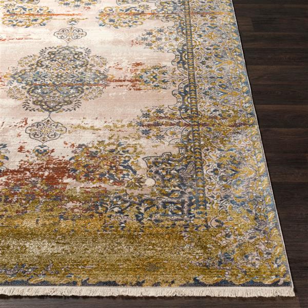 Surya Ephesians Updated Traditional Area Rug 7ft 10in x 10ft 3in Rectangular Olive