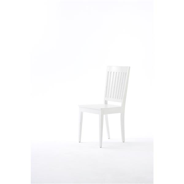 NovaSolo Halifax Dining Chair - White - Set of 2