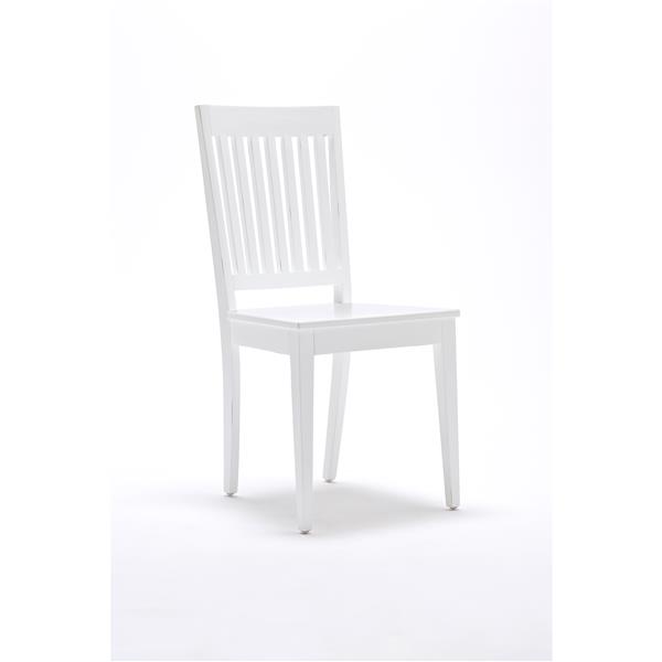 NovaSolo Halifax Dining Chair - White - Set of 2