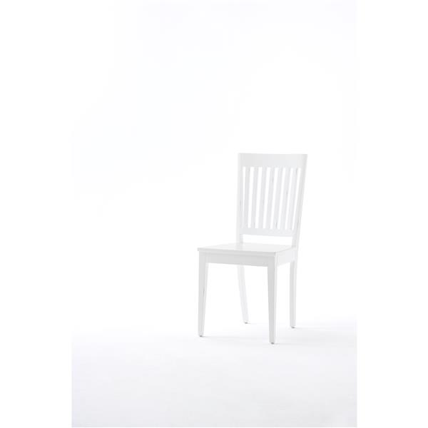 NovaSolo Halifax Dining Chair - White - Set of 2