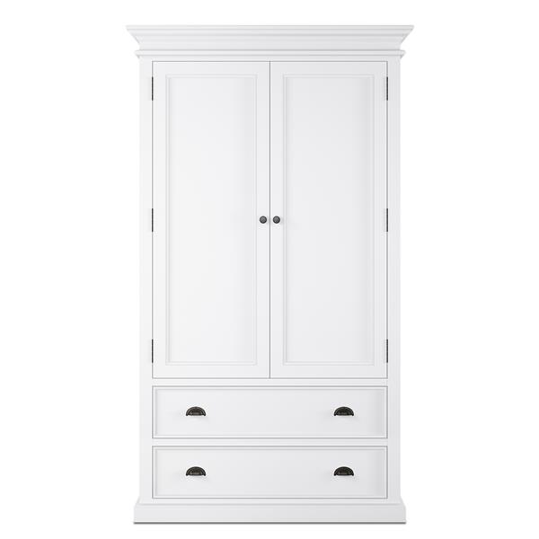 NovaSolo Halifax Wardrobe - White