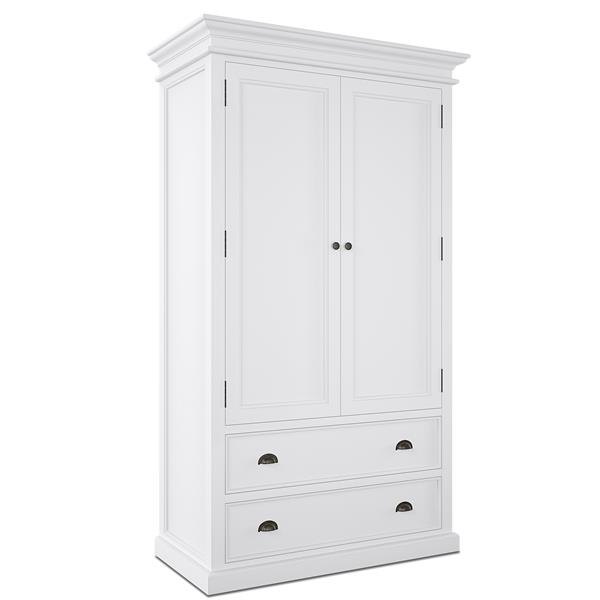 NovaSolo Halifax Wardrobe - White