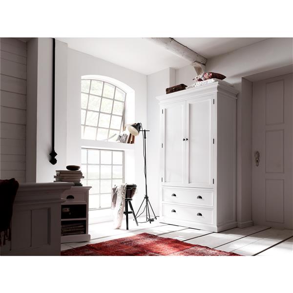 NovaSolo Halifax Wardrobe - White