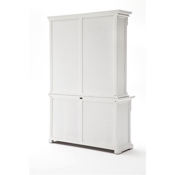 NovaSolo Provence Hutch Cabinet - White