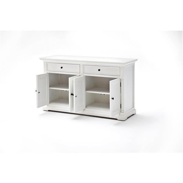 NovaSolo Provence Hutch Cabinet - White