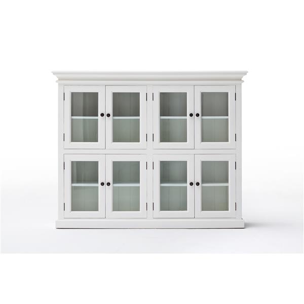 NovaSolo Halifax Pantry 8 Doors - White