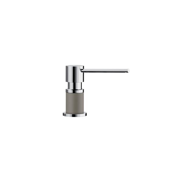 BLANCO Lato Soap Dispenser - Chrome/Truffle