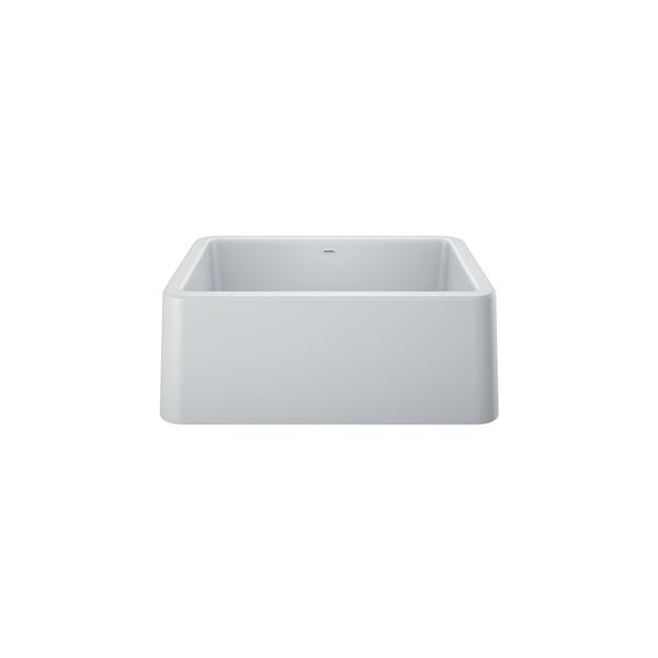 Blanco Ikon Single Bowl Farmhouse Sink 27 In White 402239 Rona - Black Stainless Steel Farmhouse Sink 27 Inch Blanco Ikon Single Bowl Farmhouse Sink 27 In White 402239 Rona - Black Stainless Steel Farmhouse Sink 27 Inch