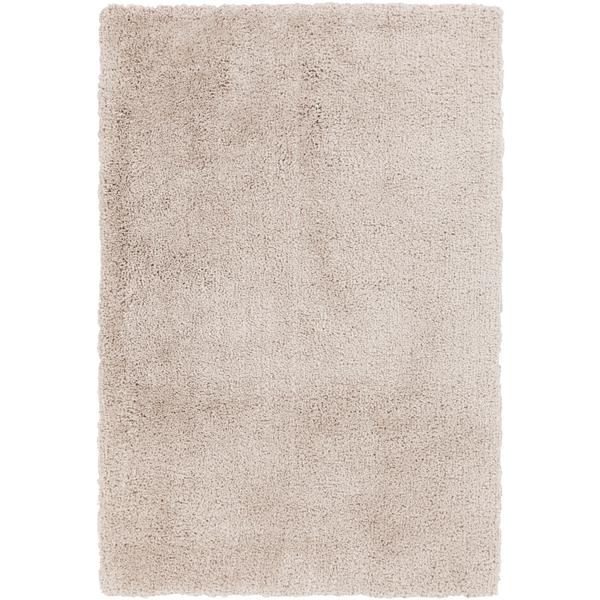 Surya Goddess Shag Area Rug - 6-ft x 9-ft - Rectangular - Khaki