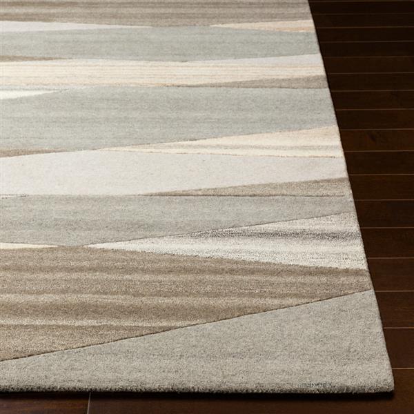 Surya Forum Modern Area Rug 8ft Round Brown FM72118RD RONA