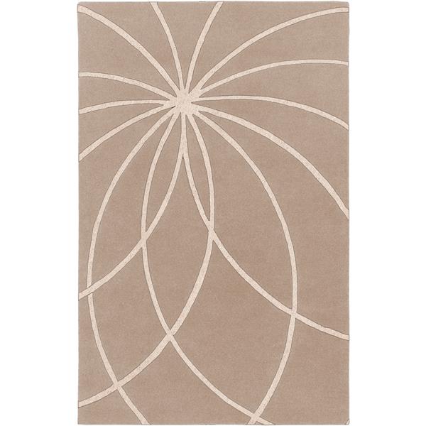 Surya Forum Modern Area Rug 8ft x 11ft Rectangular Khaki FM7185