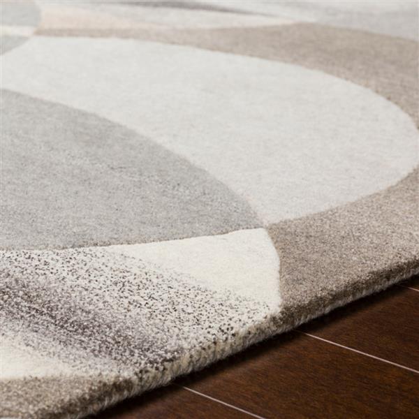 Surya Forum Modern Area Rug 10ft x 14ft Rectangular Gray FM7210