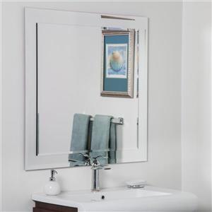 Decor Wonderland St. Petersburg Modern Bathroom Mirror -35-in x 35-in