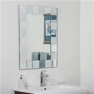 Decor Wonderland Ali Modern Bathroom Mirror - 31.5-in x 23.6-in
