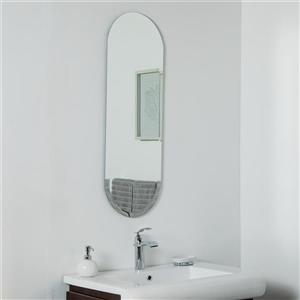 Decor Wonderland Addy Long Frameless Mirror - 39.5-in x 13.75-in