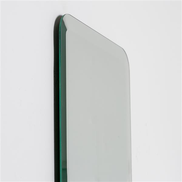 Decor Wonderland Shelly Long Frameless Mirror - 39.5-in x 13.75-in