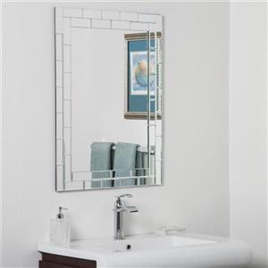 Decor Wonderland Grand Street Modern Bathroom Mirror - 31.5-in x 23.6-in