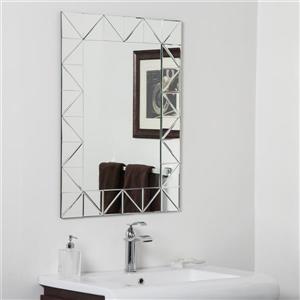 Decor Wonderland Miami Modern Bathroom Mirror - 31.5-in x 23.6-in