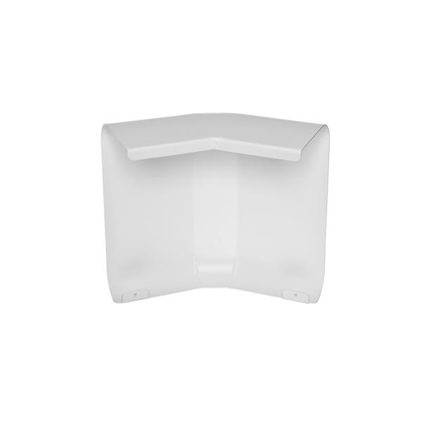 Coin extérieur pour couvre-plinthe électrique Titan de Veil, 135°, 2-3/4 po, blanc semi-lustré