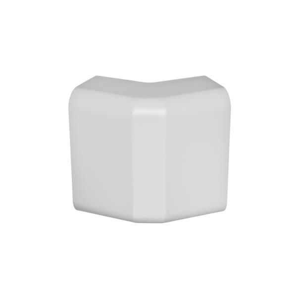 Veil Titan Baseboard Heater Cover - 135° Outside Corner - 2-3/4-in - Satin White Aluminum