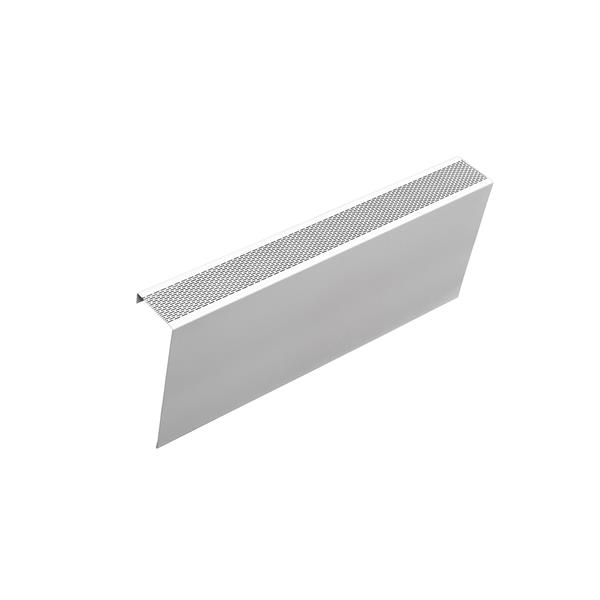 Veil Atlas XL Baseboard Heater Cover - 3-ft - Satin White Aluminum