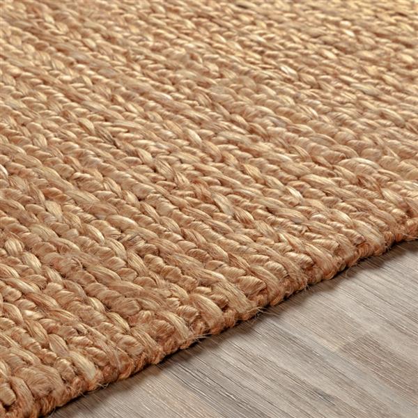 Surya Haraz Natural Fiber Area Rug - 8-ft x 10-ft - Rectangular - Tan