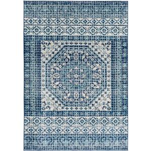 Surya Harput Updated Traditional Area Rug - 5-ft 3-in x 7-ft 3-in - Rectangular - Navy