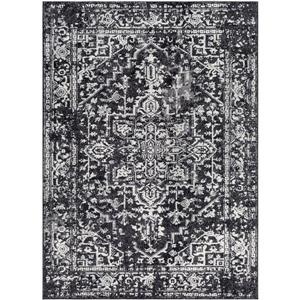 Surya Harput Updated Traditional Area Rug - 7-ft 10-in x 10-ft 3-in - Rectangular - Black