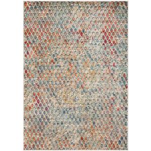 Surya Herati Updated Traditional Area Rug - 7-ft 10-in x 10-ft 6-in - Rectangular - Multi