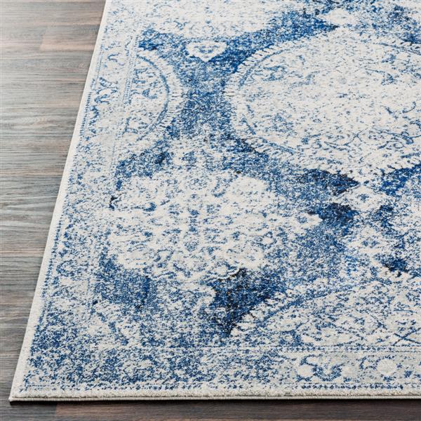 Surya Harput Updated Traditional Area Rug - 5-ft 3-in x 7-ft 3-in - Rectangular - Navy