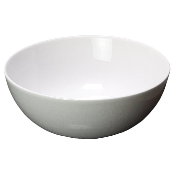 American Imaginations Vessel Bathroom Sink - Round Shape - White